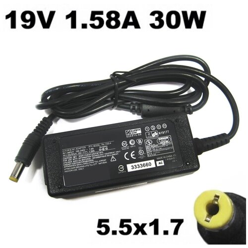 фото Блок питания для ноутбука acer aspire one pav70 19v 1.58a 5.5 * 1.7 oem