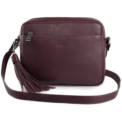 фото Сумка кросс-боди febo 2009, натуральная кожа, капучино