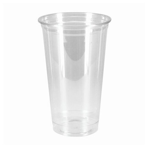 Одноразовые стаканы 500 мл, комплект 500 шт., прозрачные, 