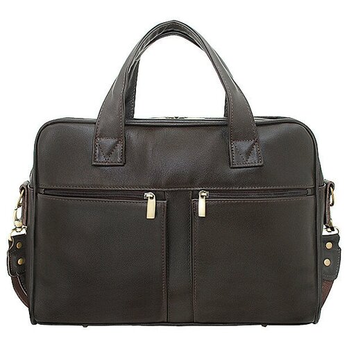 фото Сумка protege, фактура зернистая, коричневый