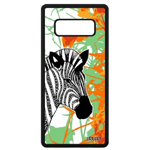 фото Красивый чехол на телефон // galaxy note 8 // "зебра" стиль саванна, utaupia, цветной