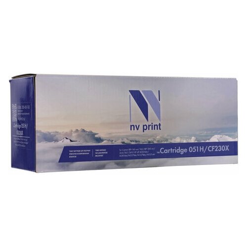 Картридж лазерный NV PRINT (NV-051H/CF230X) для Canon LBP 160/MF 260/HP LJP M203, ресурс 4100 страниц