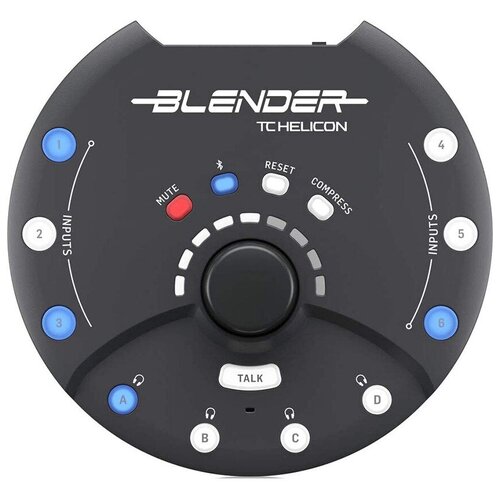 Внешняя звуковая карта с USB TC HELICON BLENDER tc helicon blender портативный стерео микшер