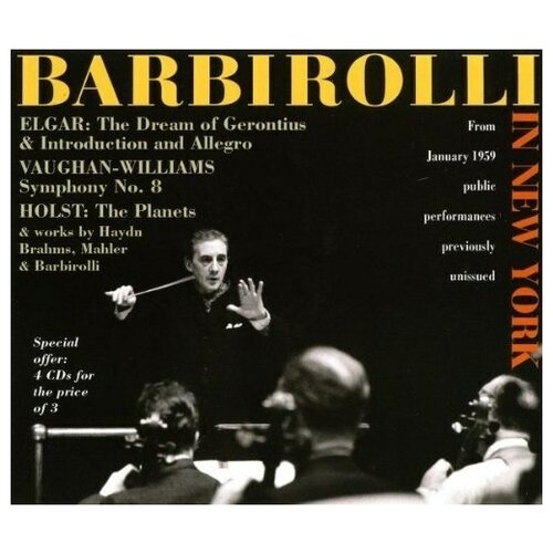 JOHN BARBIROLLI - In New York