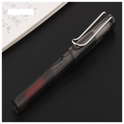 Ручка перьевая, пластик новая металлическая черная красная перьевая ручка ef f согнутая фоторучка