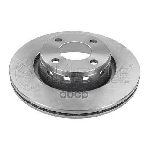 фото Комплект тормозных дисков передний meyle 115 521 1110 280x22 для audi coupe, audi cabriolet, audi 80 (2 шт.)