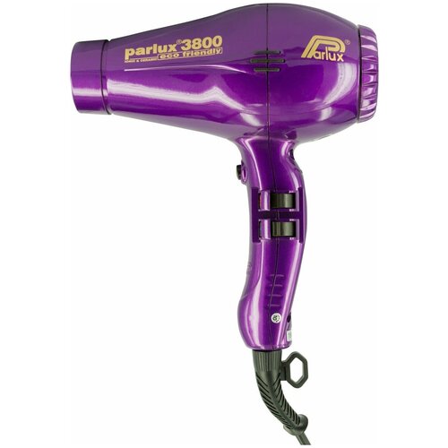 Фен Parlux 3800 CeramicIonic 2100 Вт ионизация 2 насадки violet 598000₽