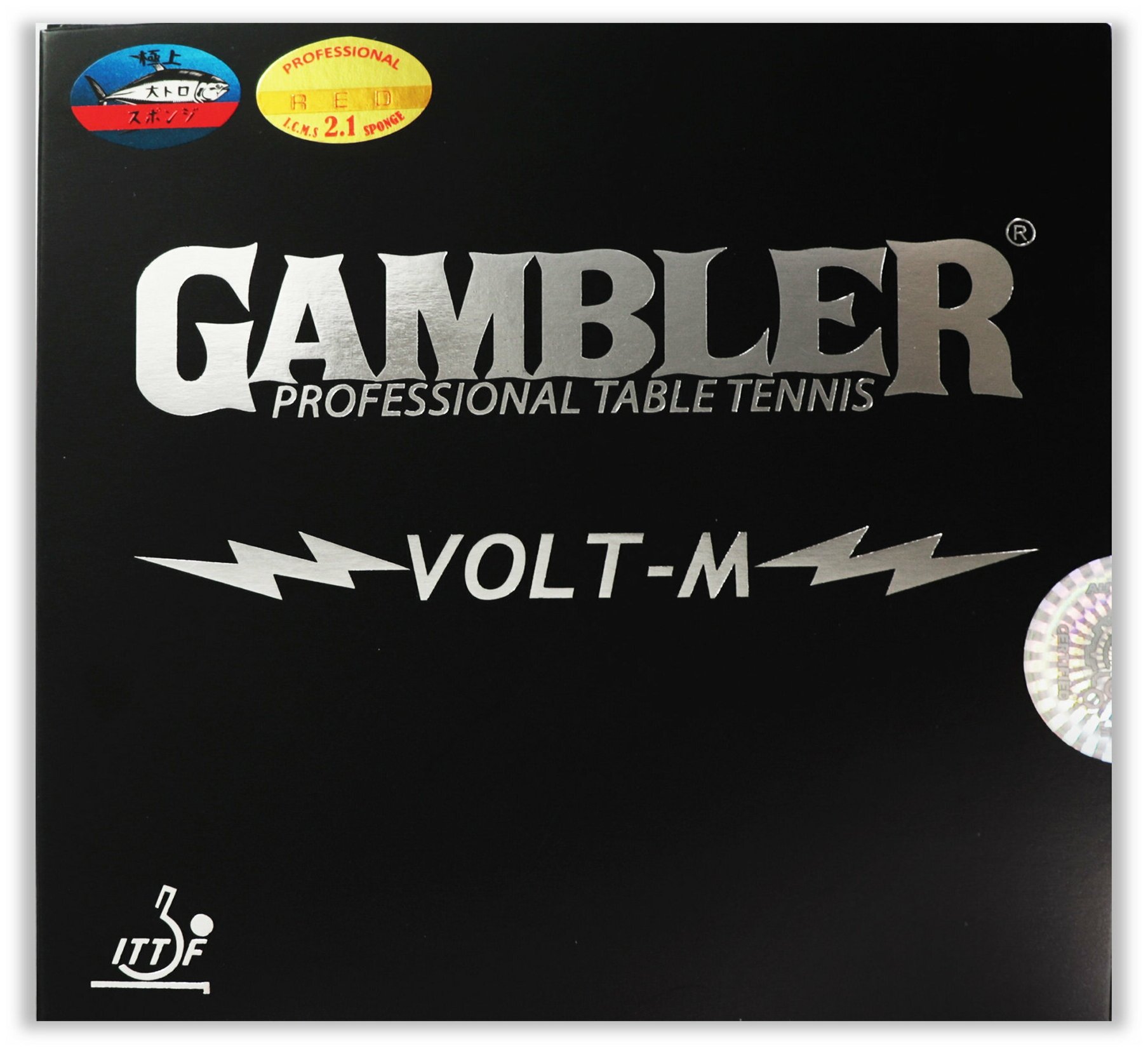 Накладка для ракетки GAMBLER VOLT M 2.1MM RED