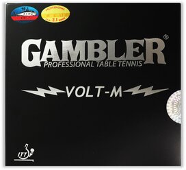 Накладка для ракетки GAMBLER VOLT M 2.1MM RED