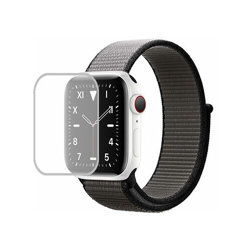 Apple Watch Edition 40mm Series 5 (LTE) защитный экран Гидрогель Прозрачный (Силикон) 1 штука apple watch edition 38mm series 3 защитный экран гидрогель прозрачный силикон 1 штука