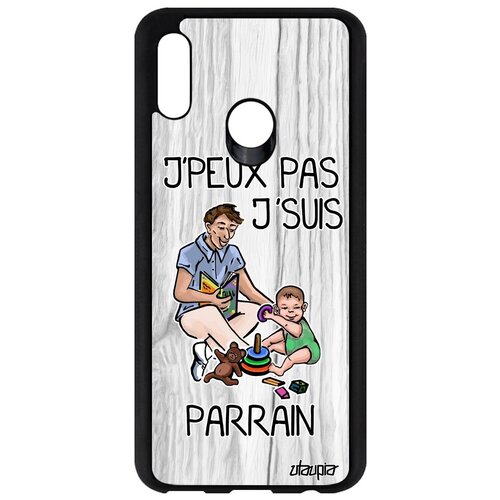 фото Красивый чехол на смартфон // honor 10 lite // "не могу - стал крестным!" крутой прикольный, utaupia, светло-серый