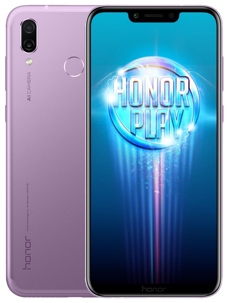 Смартфон HONOR Play 4/64 ГБ, Dual nano SIM, глубокий фиолетовый