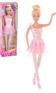 Кукла барби Балерина розовый 29 см