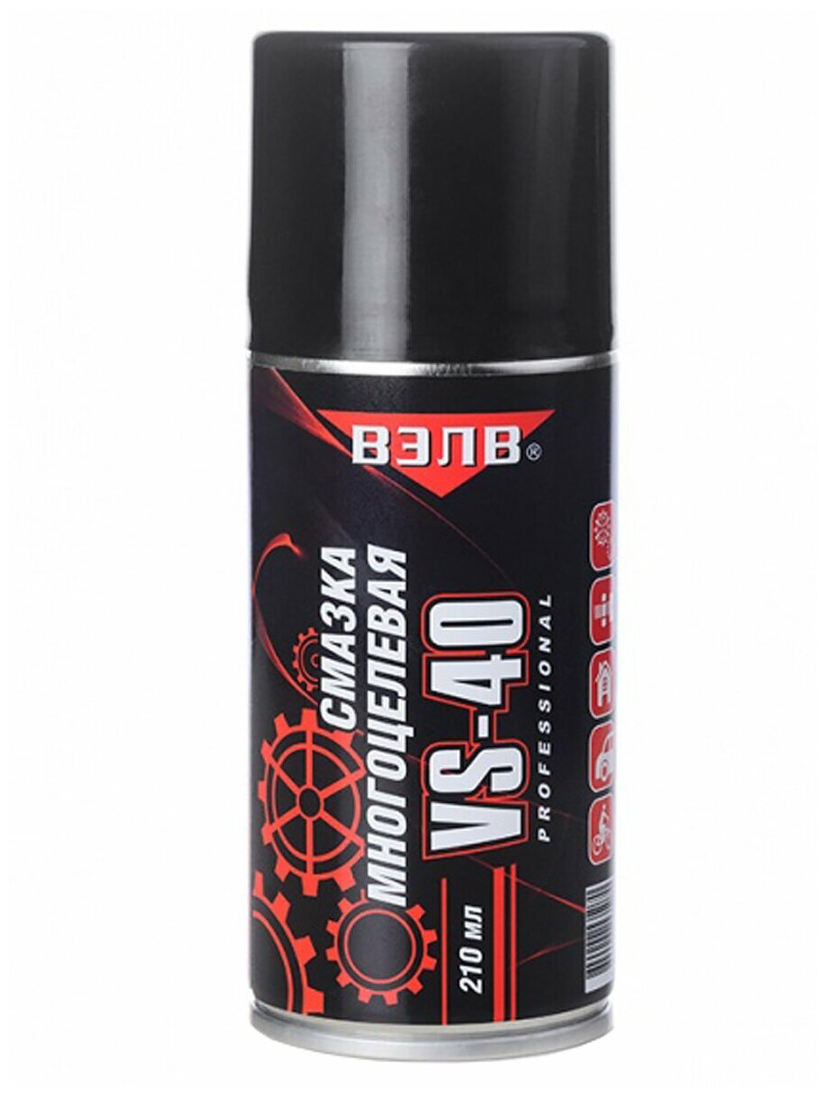 фото Смазка многоцелевая VELV автомобильная смазка VS-40 210 мл