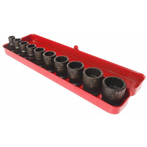 фото Набор головок jtc ударных 12-гр.1/2 10-24мм 10штук jtc auto tools