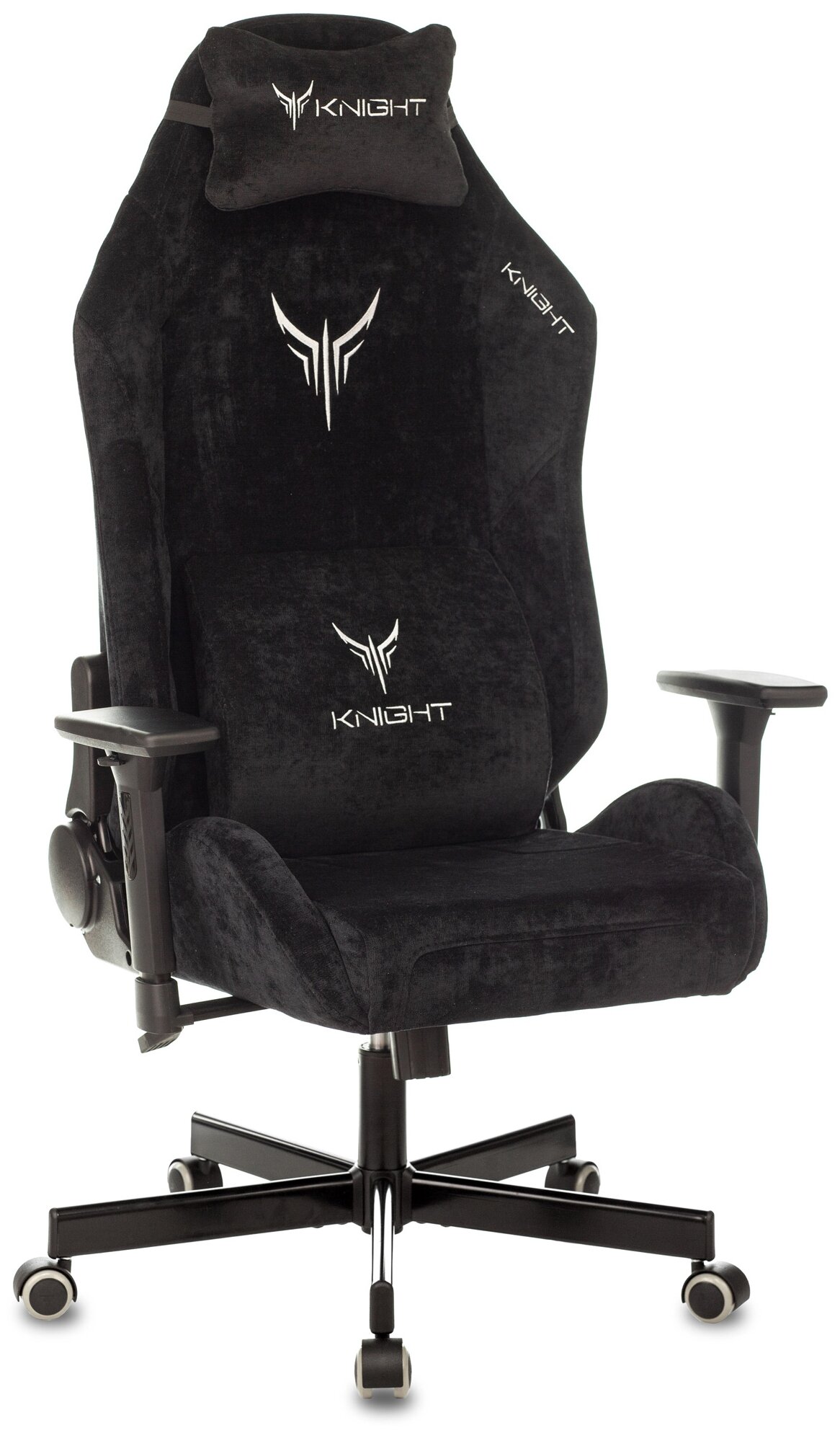 Кресло игровое KNIGHT N1 BLACK
