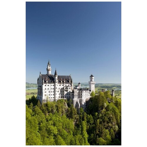 фото Постер на холсте замок (castle) №14 40см. x 60см. твой постер