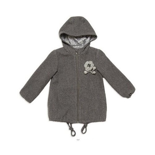 фото Пальто для девочки tutti quanti, цвет серый