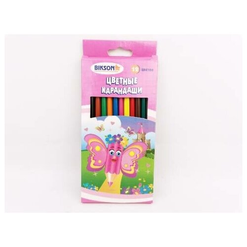Карандаши 12 цветов, ТМ 