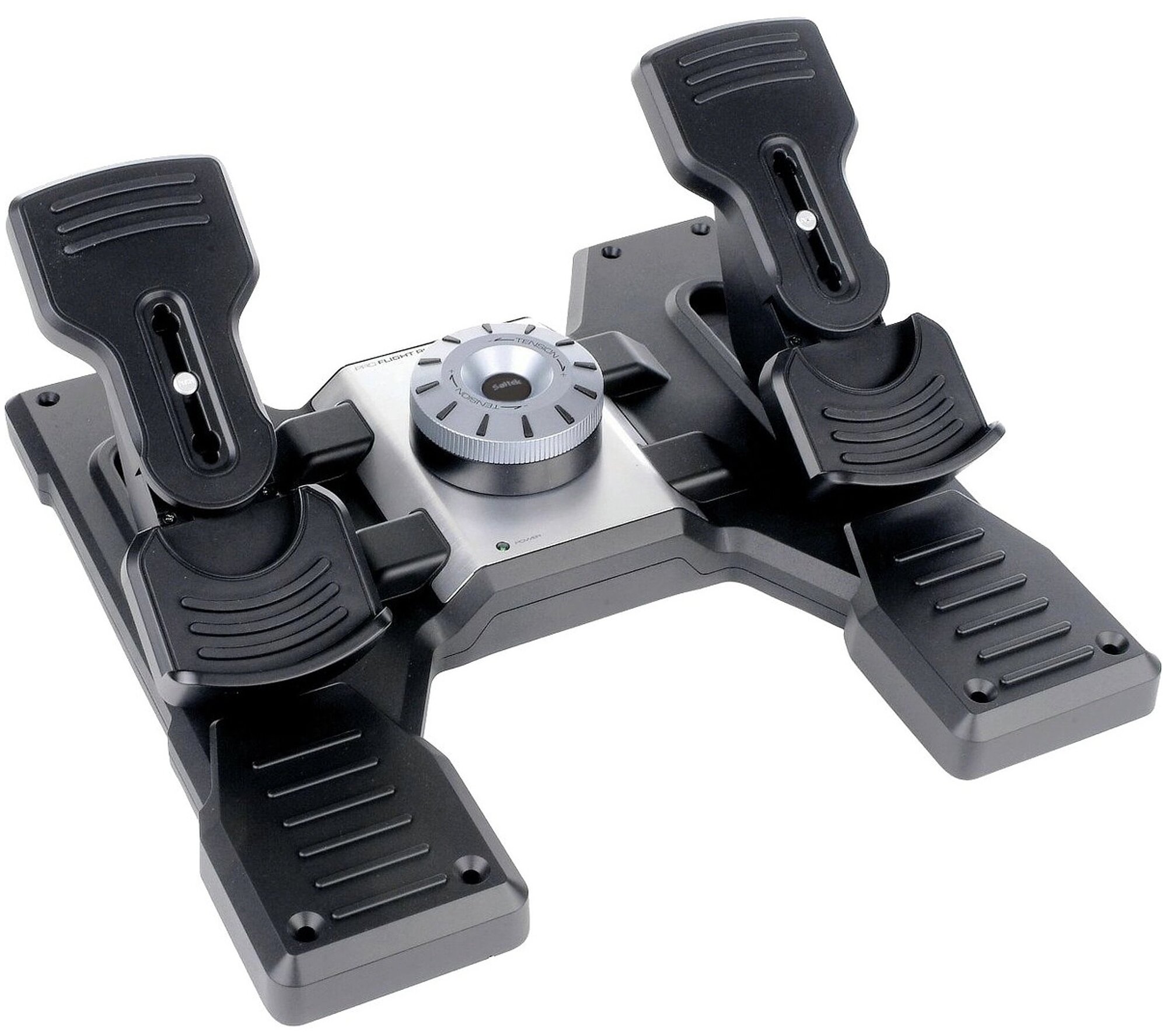 Logitech G Saitek Pro Flight Rudder Pedals, серый, 1 шт.