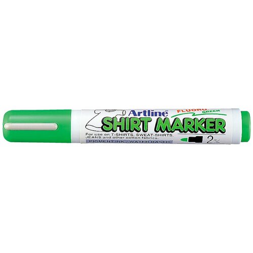 Маркер для ткани Artline T-Shirt Marker, флуоресцентный зеленый