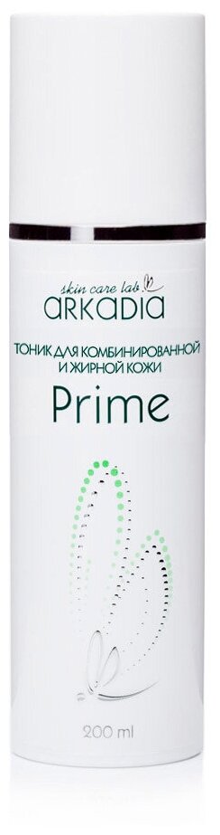 Тонизирование ARKADIA Тоник для комбинированной и жирной кожи Prime