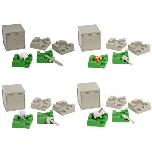 Игровой набор MATTEL GVL41 Minecraft мини-фигурка и аксессуары