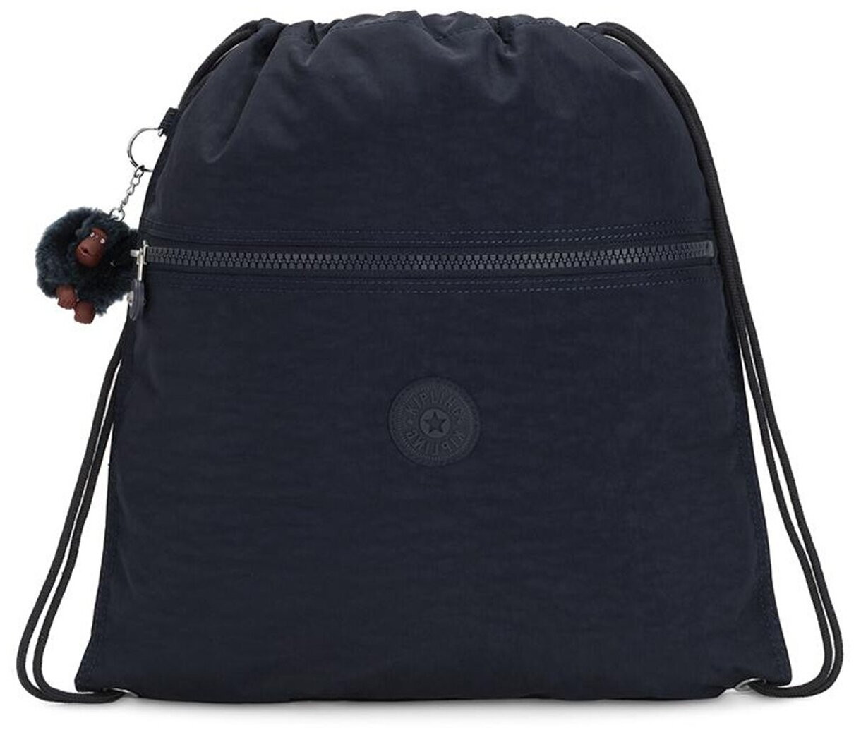 Рюкзак-мешок Kipling K094874DX Supertaboo Medium Drawstring Bag *4DX True Blue Tonal