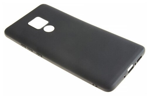 Силиконовый чехол TPU Case матовый для Huawei Mate 20 X черный