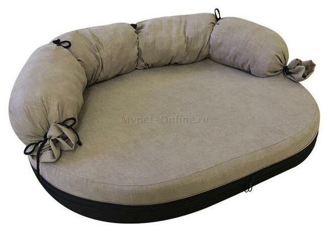 Лежак для собак Гамма Элегант Мини, размер 1, размер 66х50х8см.