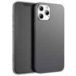 Ультратонкий пластиковый чехол 0,4мм Hoco PP Thin series для iPhone 12 Pro Max, черный - изображение