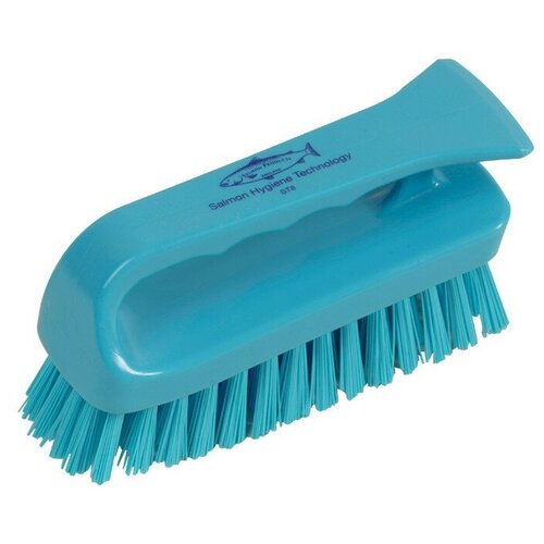 Щетка ручная с захватом HILLBRUSH щетина жесткая ST 8 B синяя