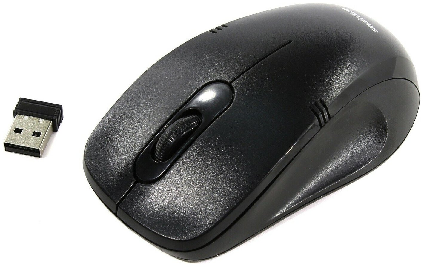 Мышь Мышь компьютерная Мышь ONE 358AG-K беспроводная оптическая 1200 dpi USB 2хAAA черная