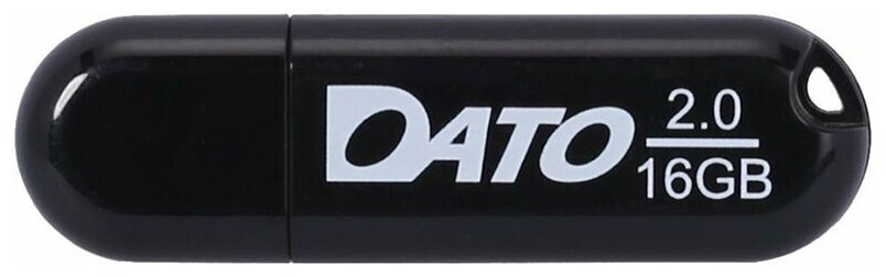 USB Flash Drive 16Gb - Dato DS2001 USB 2.0 Black DS2001-16G