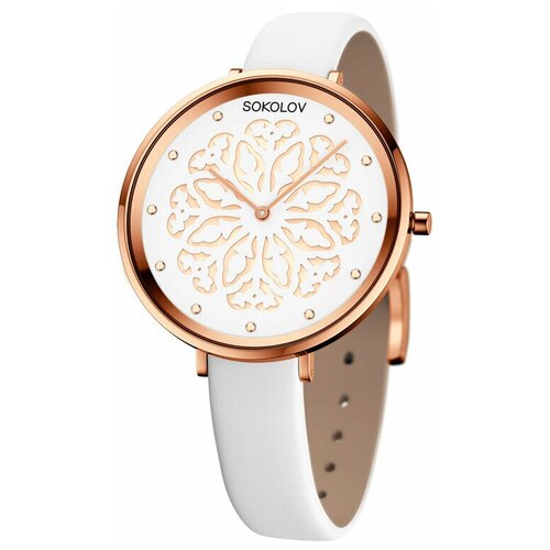 фото Женские стальные часы sokolov 616.73.00.000.07.01.2