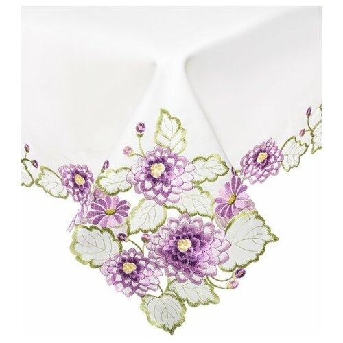 фото Скатерть ажурная симфония весны 145х145 см fc-120 113-501154 art east