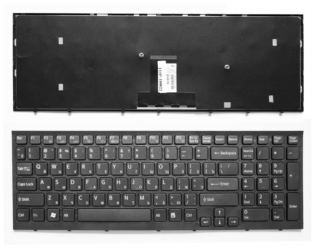 Клавиатура для ноутбука Sony Vaio VPC-EB pn 148792871 V111678A 550102M14-203-G 1500₽