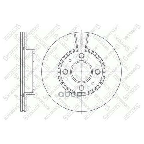 Диск Тормозной Пер STELLOX 60202245VSX