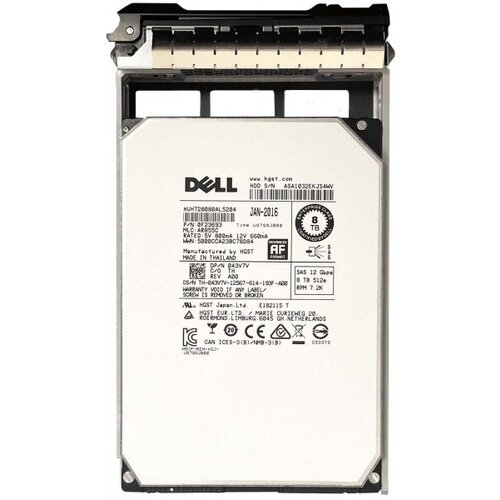 Жесткий диск Dell 0F23693 8TB SAS 35 HDD 7925000₽