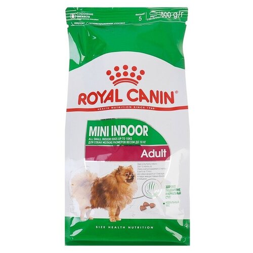 Royal Canin Сухой корм RC Indoor Life Adult для собак мелких пород живущих дома, 500 г