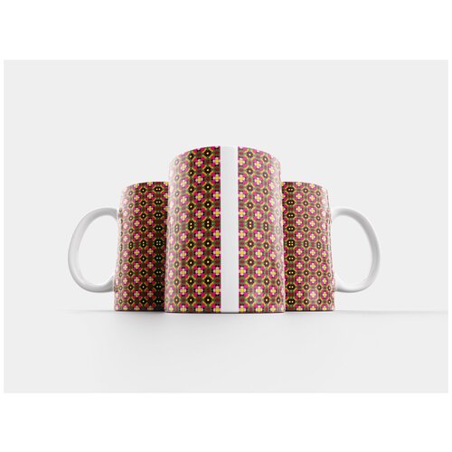 фото Кружка "кафельная плитка, изображение на заднем плане, фоны" 320 мл lotsprints