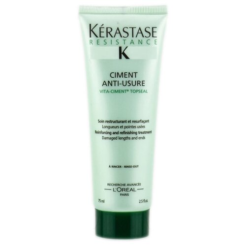 Kerastase Resistance Ciment Anti-Usure Молочко для поврежденных волос Уход-Цемент, 1000 мл, туба
