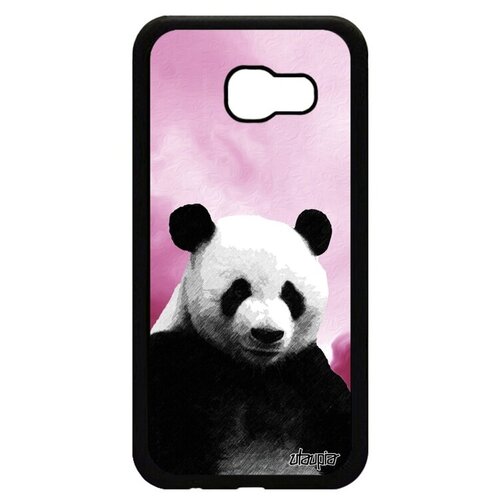 фото Защитный чехол на телефон // samsung galaxy a5 2017 // "большая панда" тибет детеныш, utaupia, розовый