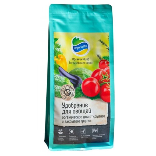 Удобрение Organic Mix Бельгийская серия для овощей, 0.75 л, 0.75 кг, 1 уп. органическое удобрение органикмикс для огурцов 200 г