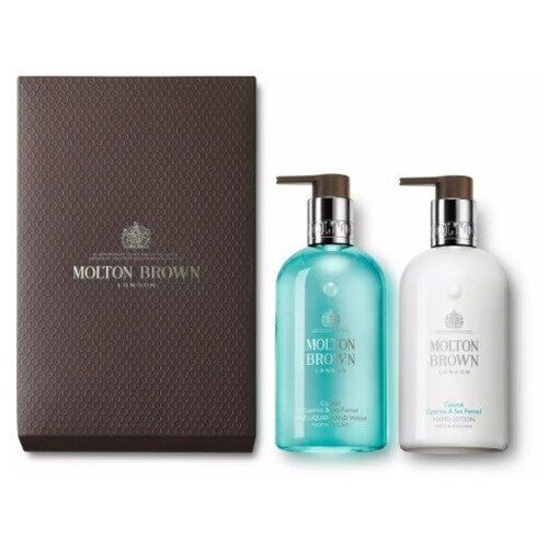 Molton Brown подарочный набор Coastal Cypress  & Sea Fennel Hand Wash  & Lotion Set 300мл. Арт. WBB396