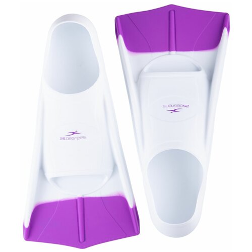 фото Ласты тренировочные pooljet white/purple, s 25degrees
