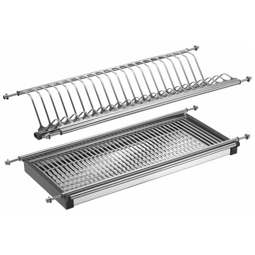 Сушилка для посуды в шкаф на 800мм Amix , 76.5 см х 28 см х 6.5 см, нержавеющая сталь