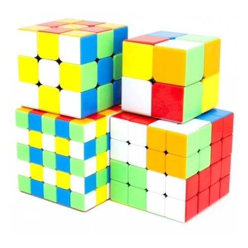 фото Набор кубиков shengshou gem от 2х2 до 5х5
