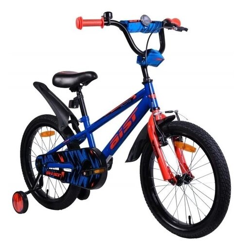 Велосипед Аист Pluto 16 20 колесо 16 дюймов синий детский для мальчиков Минский велозавод Беларусь 982000₽
