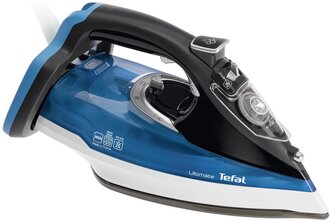 Утюг Tefal FV9710 Ultimate, черный/синий/белый